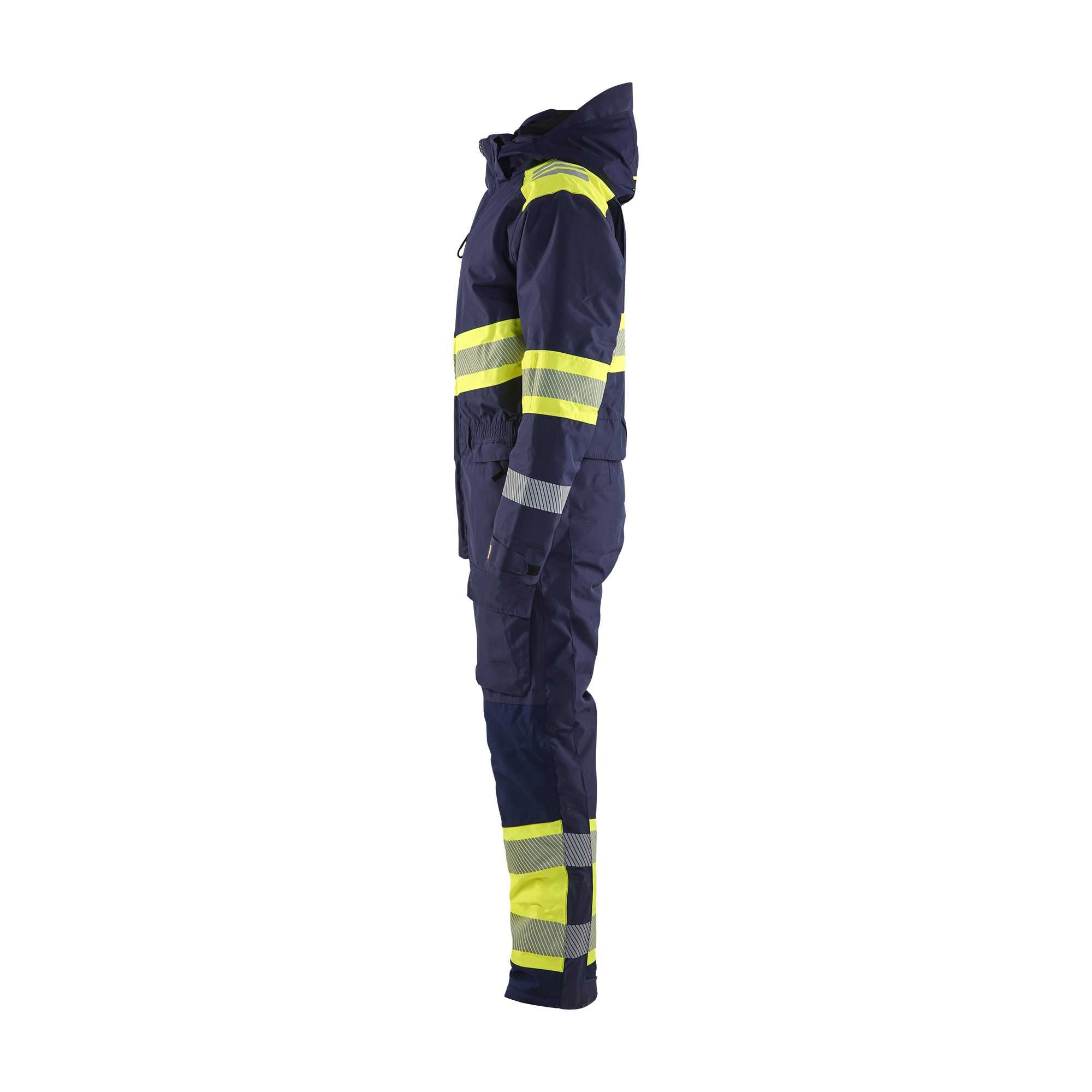 BLAKLADER 67201977 Hi Vis Winter Overall Work Overall Men - Waterproof